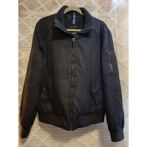 Calvin Klein Women M Jacket Coat Black Water Resistant Wind Protection Winter